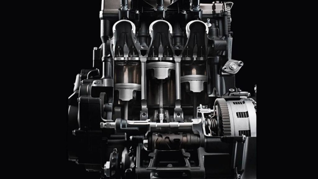 Yamaha MT-09 Engine