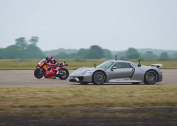 Hypercar vs MotoGP bike
